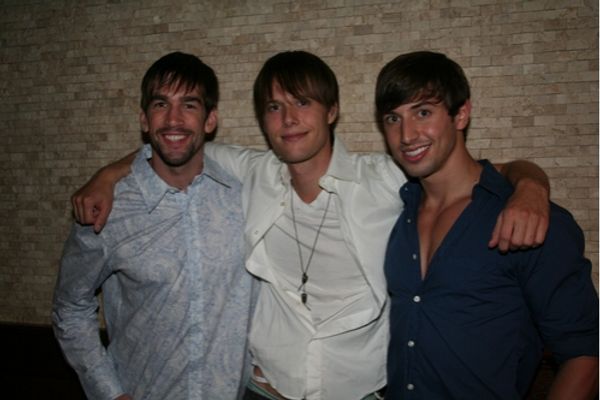 Tommy Berklund,Will Taylor and Nick Adams Photo
