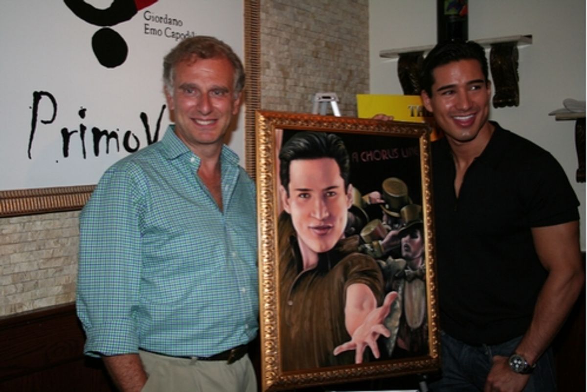 John Breglio and Mario Lopez at 