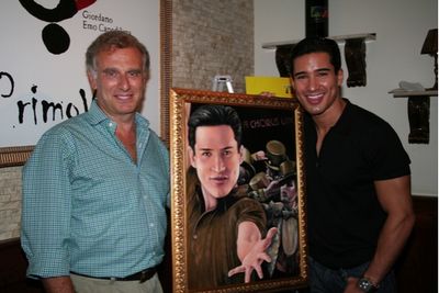 John Breglio and Mario Lopez Photo