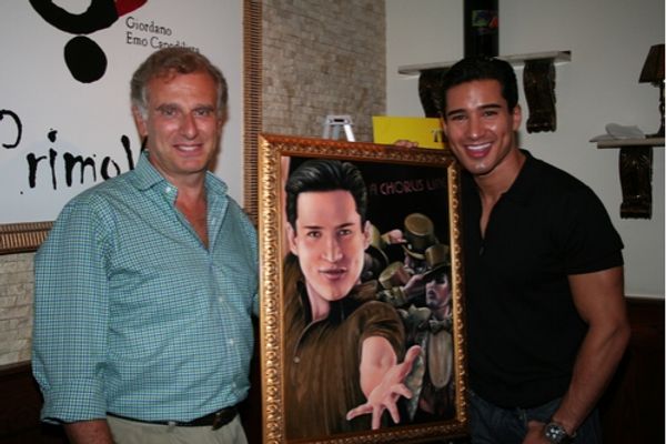 John Breglio and Mario Lopez Photo