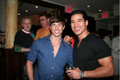 Nick Adams and Mario Lopez
 Photo