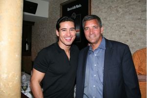 Mario Lopez and Bruce Dimpflmaier @ BroadwayWorld Mario Lopez and Bruce Dimpflmaier Photo