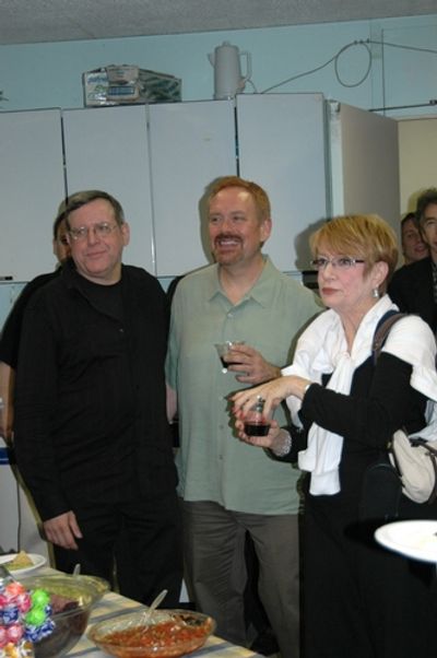 Peter Napolitano, Matthew Ward and Nancy Dussault
 Photo