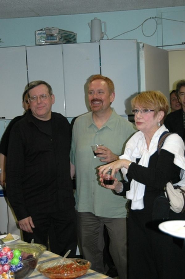 Peter Napolitano, Matthew Ward and Nancy Dussault
 Photo