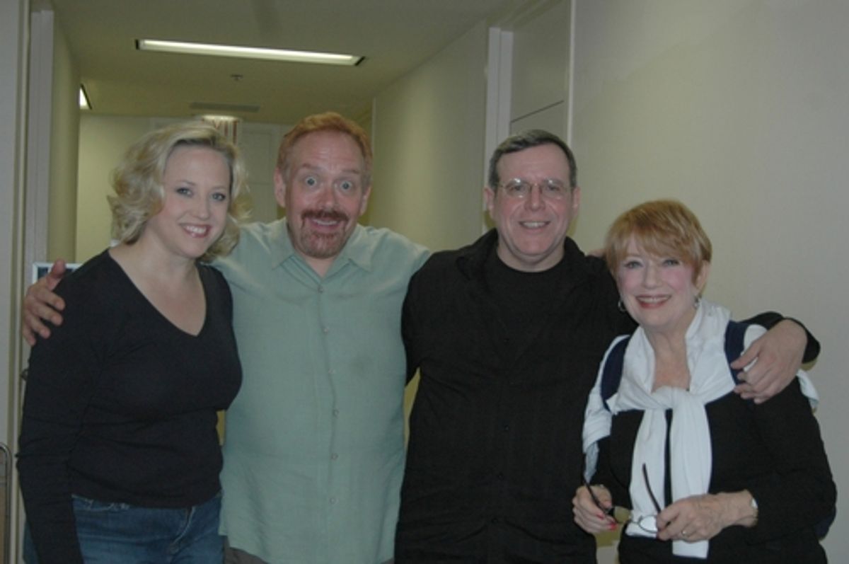 Sally Wilfert, Matthew Ward (Composer), Peter Napolitano and Nancy Dussault
 at 