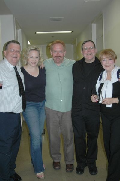 James Morgan (Producing Artistic Director of The York Theatre), Sally Wilfert, Matthe Photo