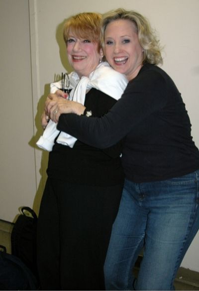 Nancy Dussault and Sally Wilfert
 Photo