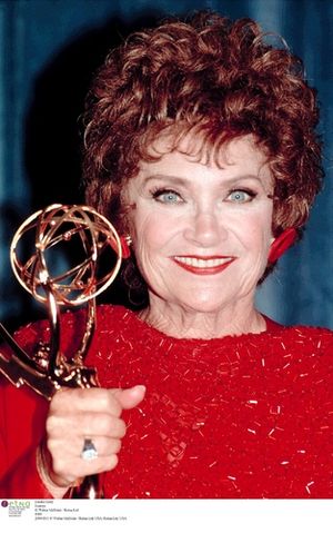 Estelle Getty at the Emmy Awards, 1988
@ BroadwayWorld Estelle Getty at the Emmy Awards, 1988
Photo