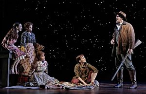 Maeve Moynihan, Melissa Gilbert, Jenn Gambatese, Kara Lindsay and Steve Blanchard Photo