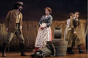 Robert O. Berdahl (Edwards), Melissa Gilbert (Caroline Ã¢â‚¬Å“MaÃ¢â‚¬¿ Photo