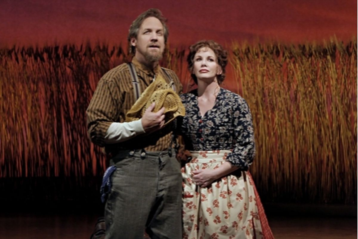 Steve Blanchard (Charles Ã¢â‚¬Å“PaÃ¢â‚¬Â Ingalls) and Melissa Gilbert (Caroline Ã¢â‚¬Å“MaÃ¢â‚¬Â Ingalls) at 