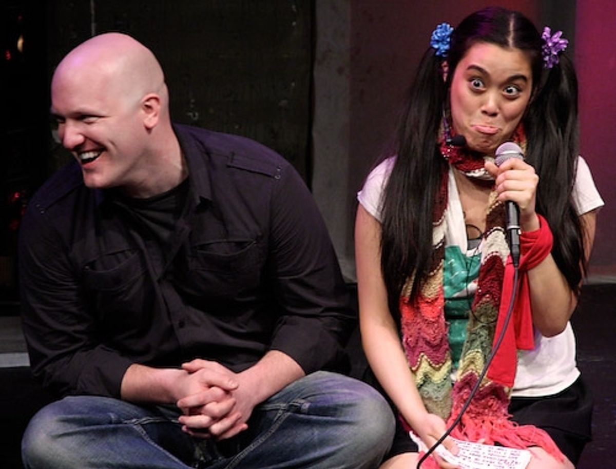 First Lieutenant Paul Rieckhoff and Brooke Ishibashi at 