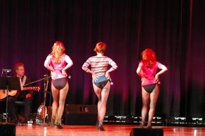 Megan Sikora, Lisa Gajda and Kendrick Jones Photo