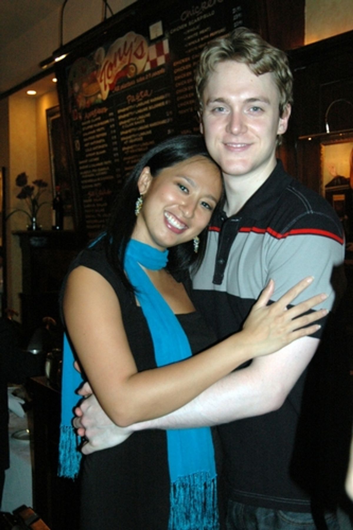 Marie-France Arcilla and  at 