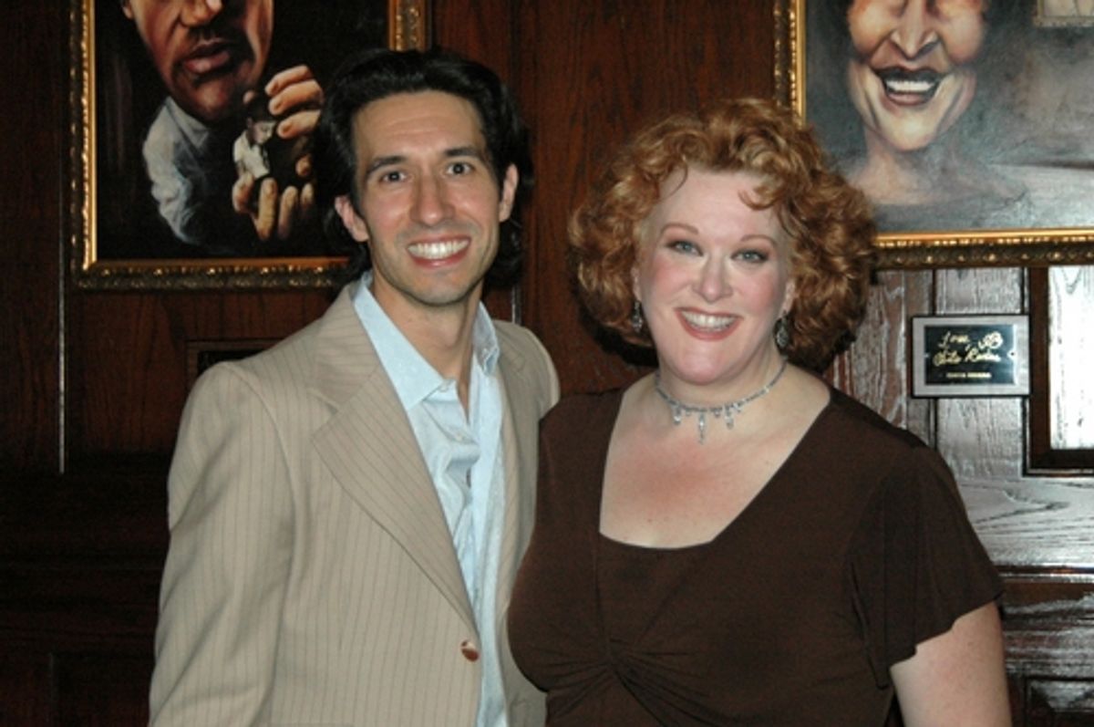 Josh Rhodes and Liz McCartney 
 at 