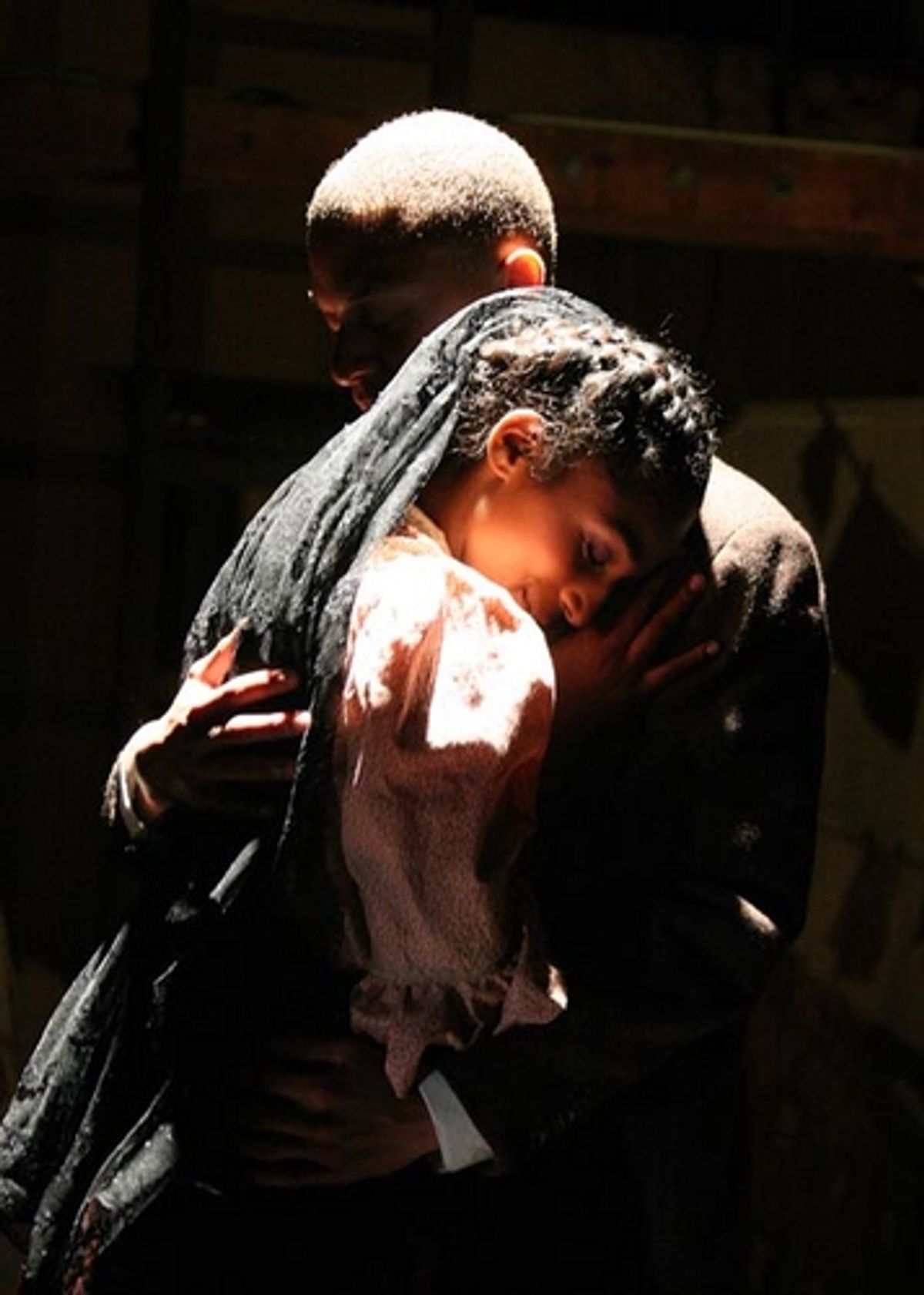 Stephanie Diaz and Huling Foster at 