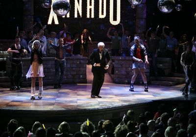 Whoopi Goldberg cast members Kerry Butler,  Photo
