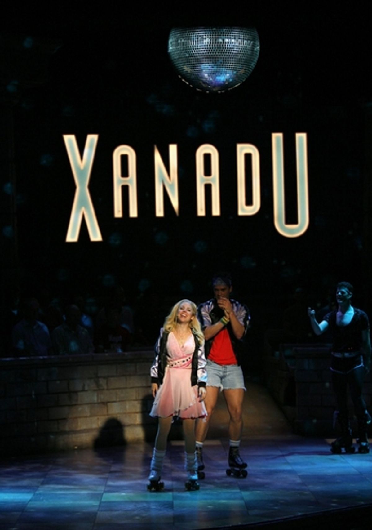 Cheyenne Jackson and Kerry Butler
 at 