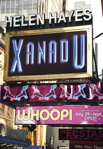 Theatre Marquee for Whoopi Goldberg's Opening Night Performance in XANADU 
 Photo