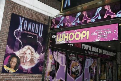 Theatre Marquee for Whoopi Goldberg's Opening Night Performance in XANADU 
 Photo