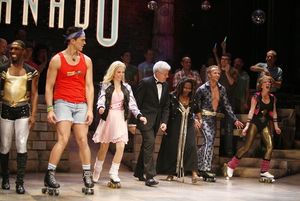 Whoopi Goldberg with cast members Cheyenne Jackson, @ BroadwayWorld Whoopi Goldberg with cast members Cheyenne Jackson, Photo