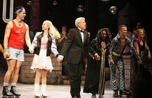 Whoopi Goldberg with cast members Cheyenne Jackson, Tony Roberts, Kerry Butler, @ BroadwayWorld Whoopi Goldberg with cast members Cheyenne Jackson, Tony Roberts, Kerry Butler, Photo