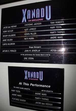 Theatre Marquee for Whoopi Goldberg's Opening Night Performance in XANADU
@ BroadwayWorld Theatre Marquee for Whoopi Goldberg's Opening Night Performance in XANADU
Photo
