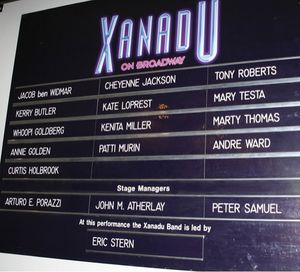 Theatre Marquee for Whoopi Goldberg's Opening Night Performance in XANADU
@ BroadwayWorld Theatre Marquee for Whoopi Goldberg's Opening Night Performance in XANADU
Photo