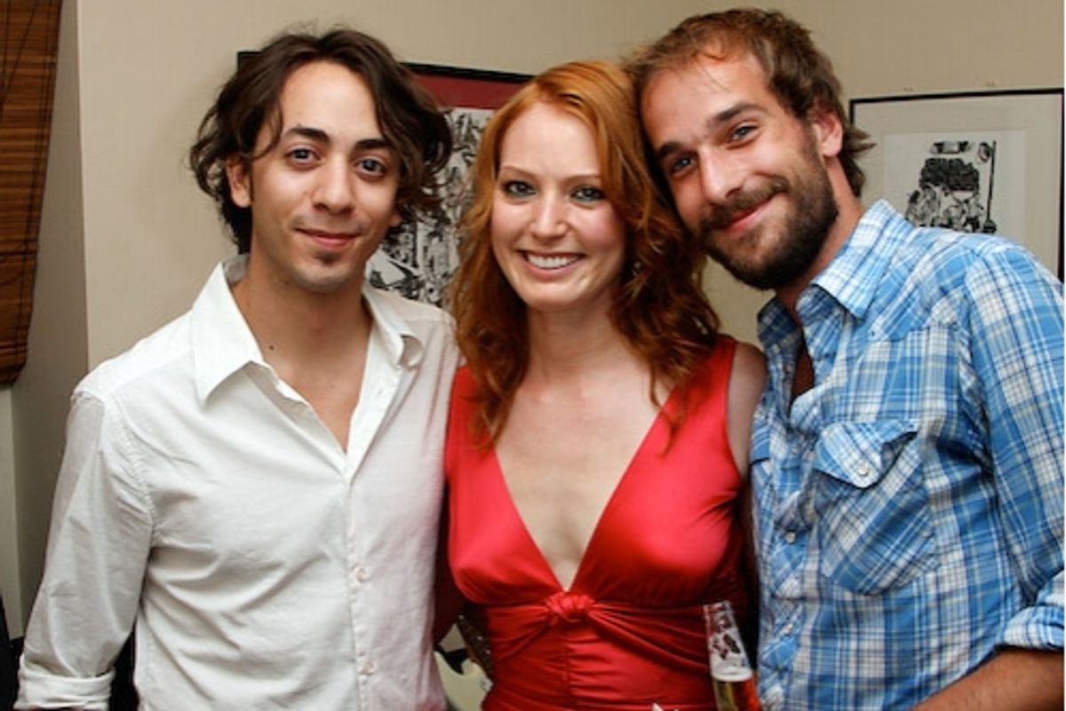 Jeff Fiorello, Alicia Witt, and Josiah Early at 
