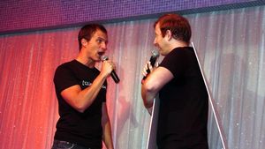 Jeff Bowen and Hunter Bell @ BroadwayWorld Jeff Bowen and Hunter Bell Photo