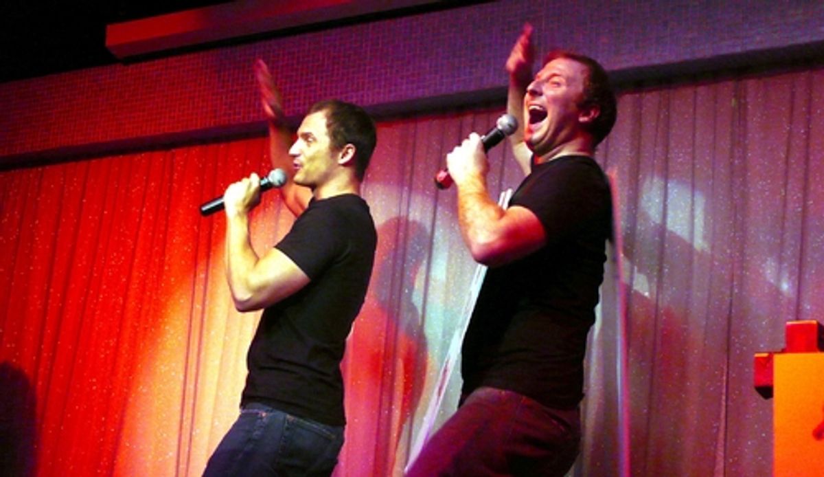 Jeff Bowen and Hunter Bell at 