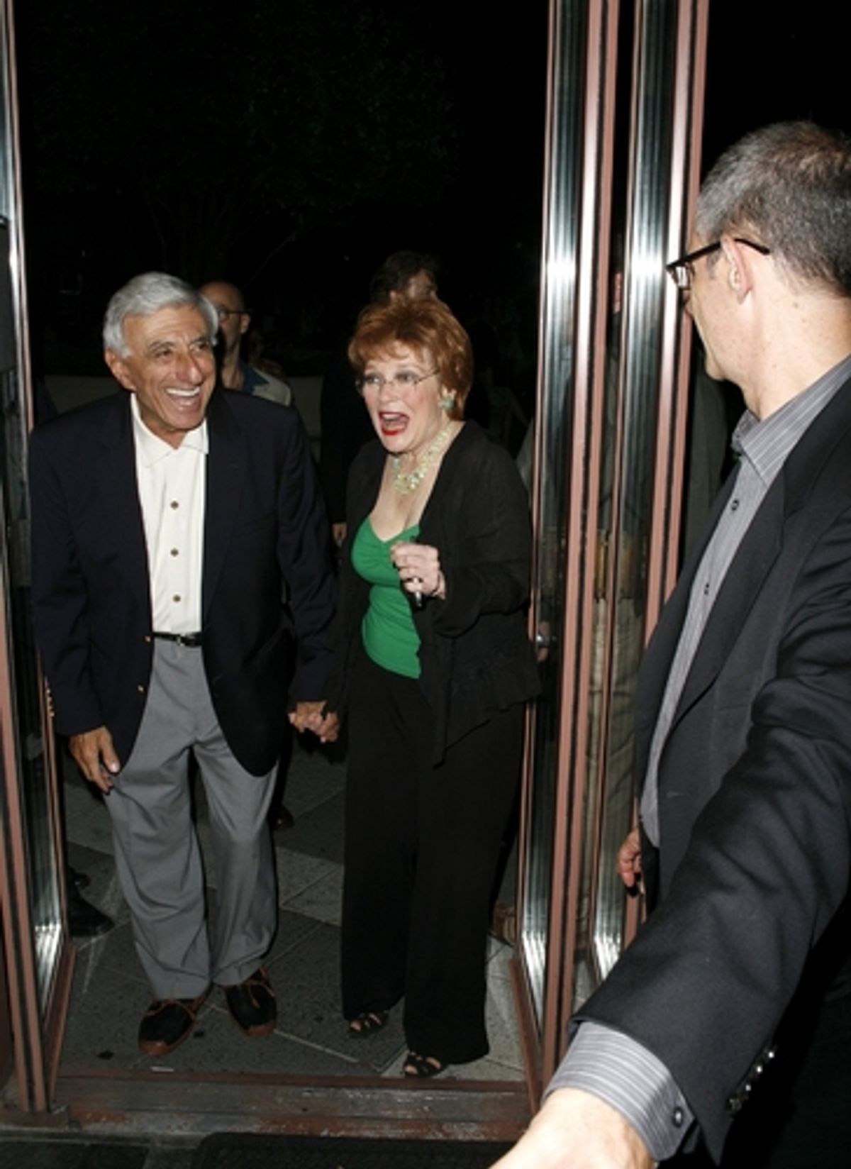 Jamie Farr and Anita Gillette at 