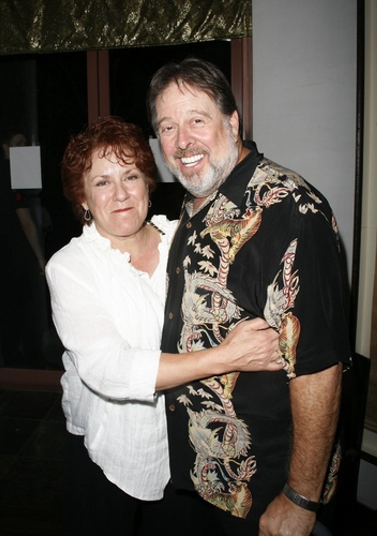 Judy Kaye and her husband at 