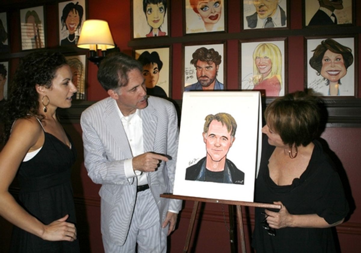 Laura Benanti, Boyd Gaines and Patti LuPone at 