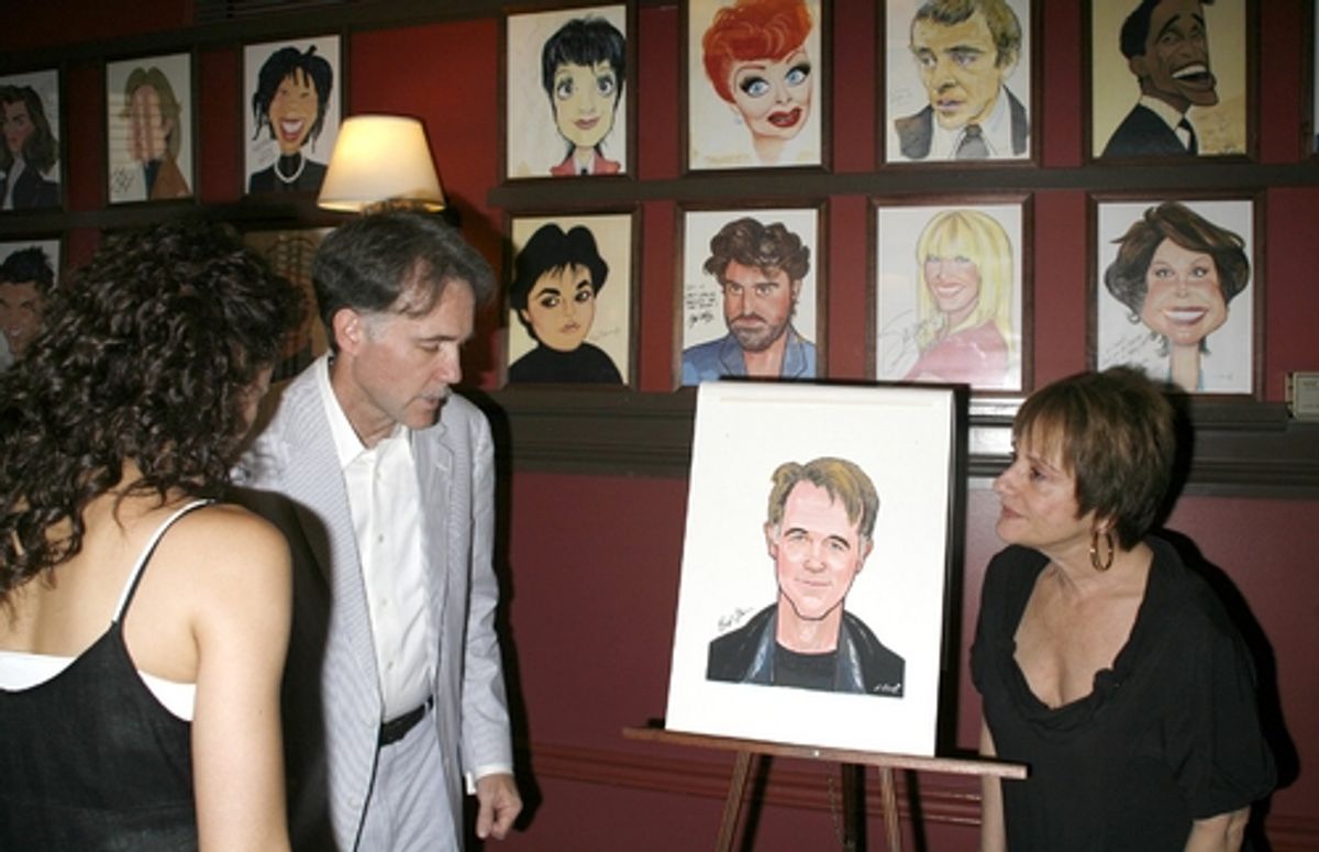 Laura Benanti, Boyd Gaines and Patti LuPone at 