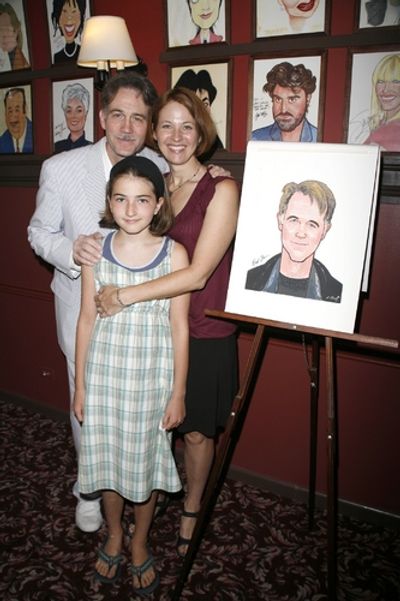 Boyd Gaines with his wife and their daughter Leslie Photo