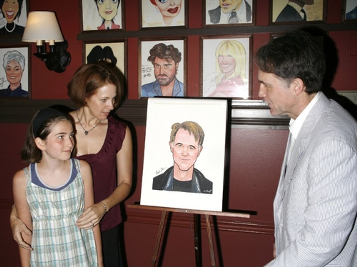 Boyd Gaines with his wife and their daughter Leslie at 