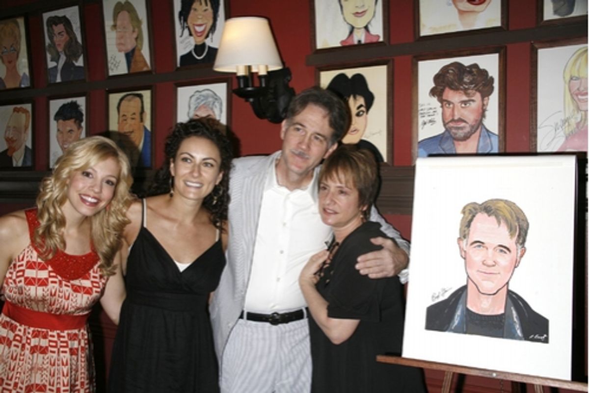Leigh Ann Larkin, Laura Benanti, Boyd Gaines and Patti LuPone at 