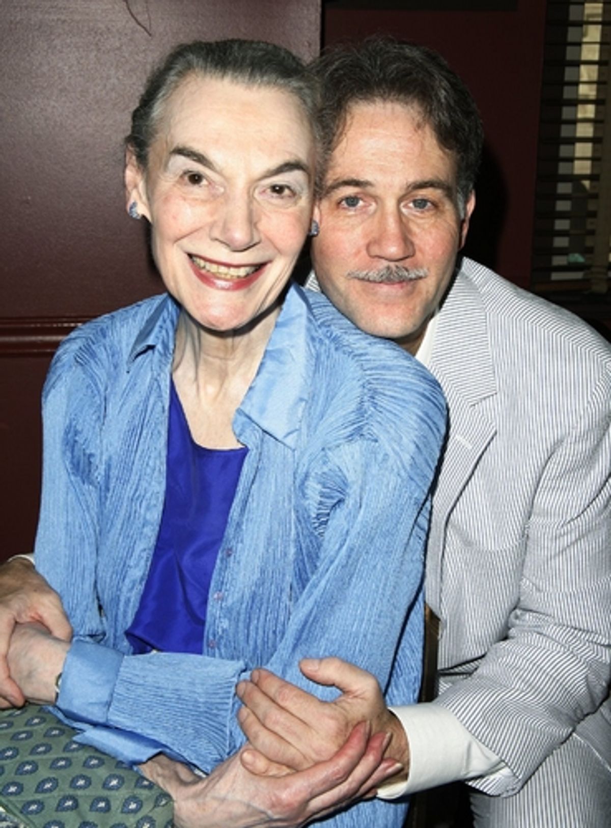 Marian Seldes and Boyd Gaines at 