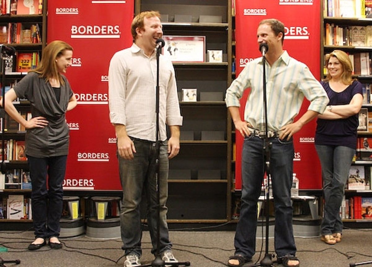 Hunter Bell and Jeff Bowen at 