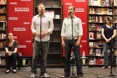 Heidi Blickenstaff, Hunter Bell, Jeff Bowen, and Susan Blackwell Photo