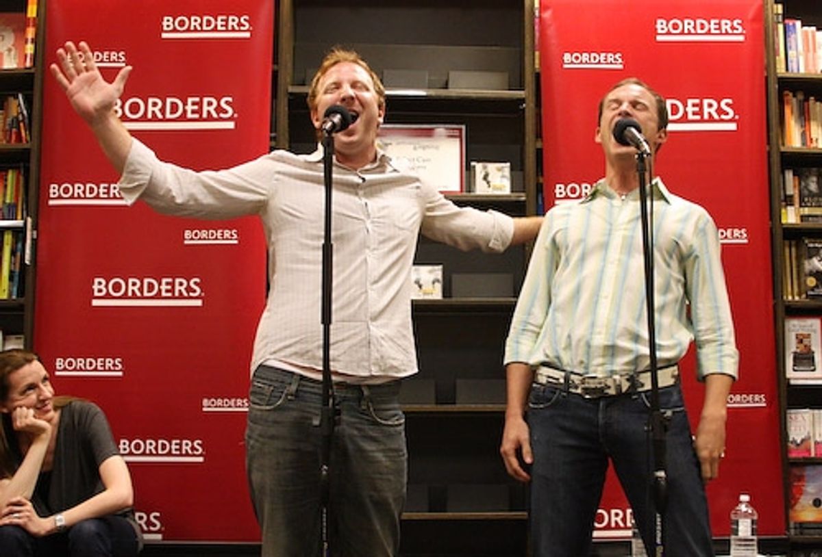 Hunter Bell and Jeff Bowen at 