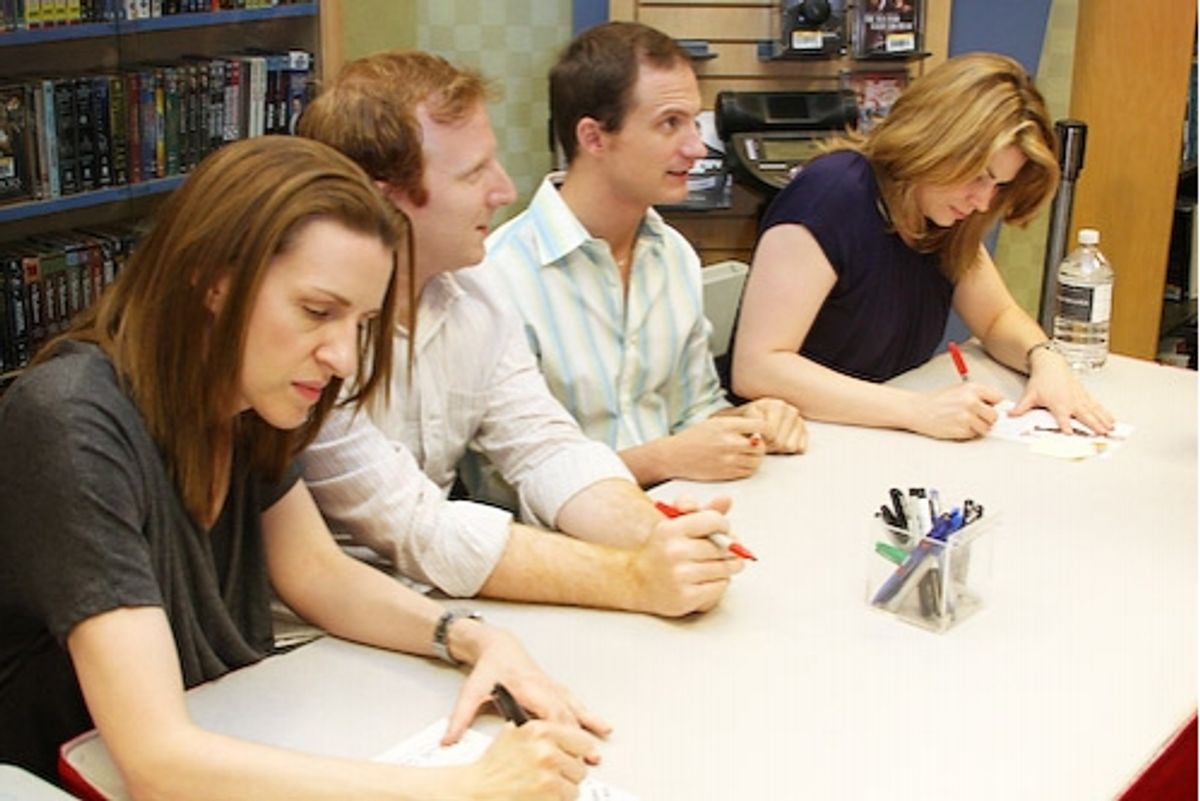 Susan Blackwell, Hunter Bell, Jeff Bowen, and Heidi Blinkenstaff at 