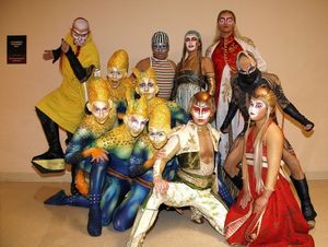 Jorg Lemke, Eric Henderson, Rochelle Collins, Sami Saula, (Forest people) Kelly Tucke Photo