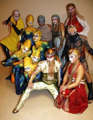 Jorg Lemke, Eric Henderson, Rochelle Collins, Sami Saula, (Forest people) Kelly Tucke Photo