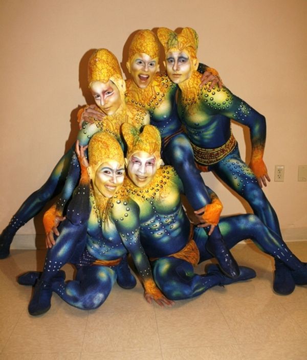 Sita Acevdeo, Kelly Tucker, Bobby Robinson, (sitting) Julia Parrot, Matthew Salcedo Photo