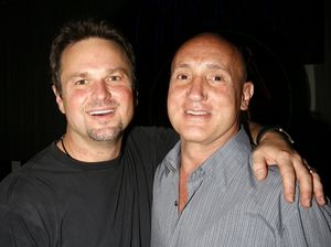 Sam Harris and John Valenti
 Photo