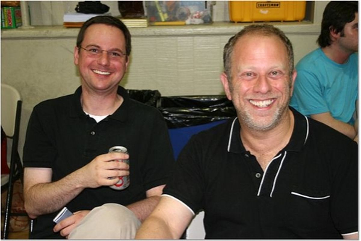 Producers Brian Grohl and Steve Linder at 