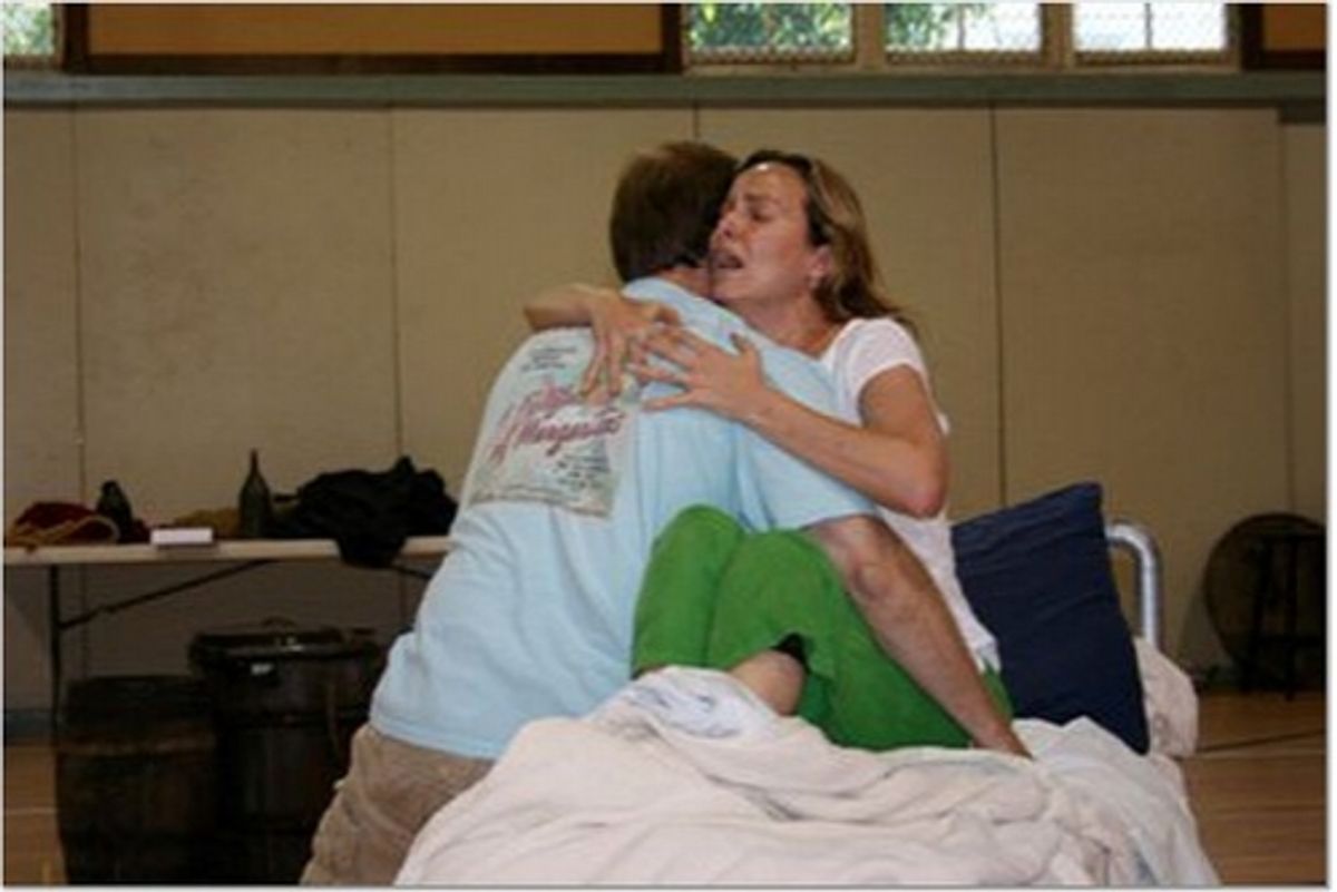 J. Mark McVey and Melora Hardin at 