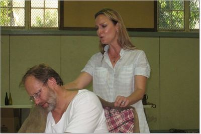 J. Mark McVey and Melora Hardin Photo